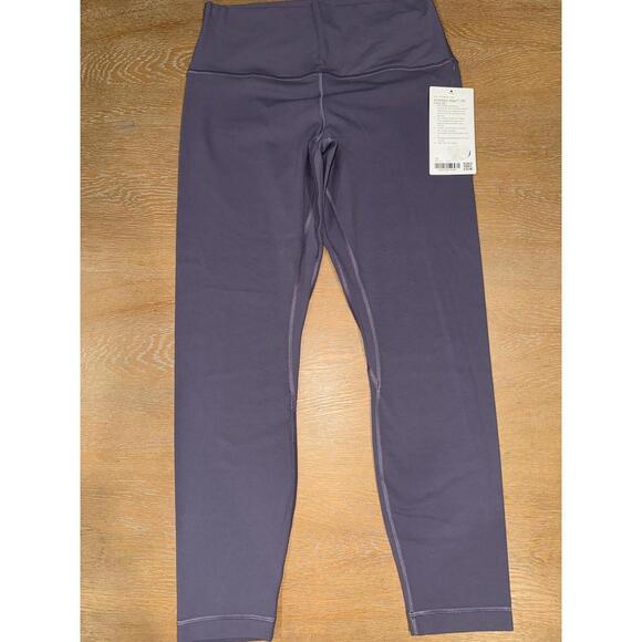 NWT Lululemon Align High-Rise Pant 25" SIZE 10 Grape Mist - Picture 2 of 4